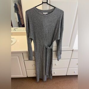 NWT Topshop Gray Knit Dress